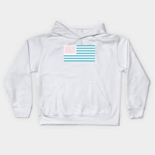 U.S.A. Flag Modified Kids Hoodie